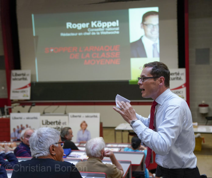 Roger Koppel _stopper l arnaque de la classe moyenne