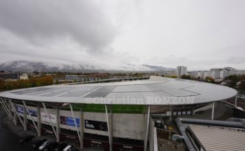 Inauguration centrale solaire du Stade de Genève