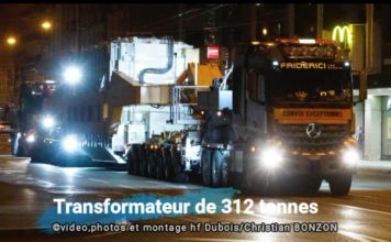 Transformateur électrique 312 tonnes (GE)