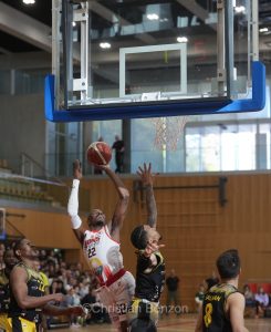 Lions de Geneve face au BBC Monthey