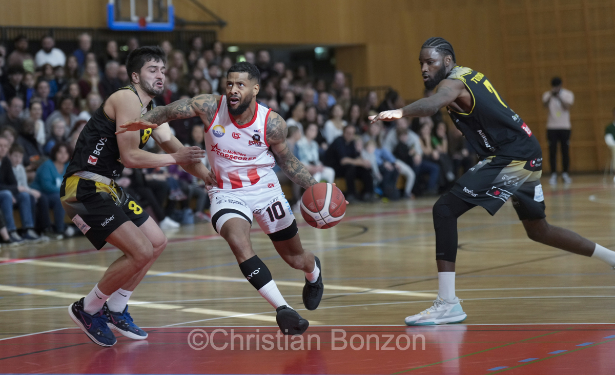 Lions de Geneve face au BBC Monthey