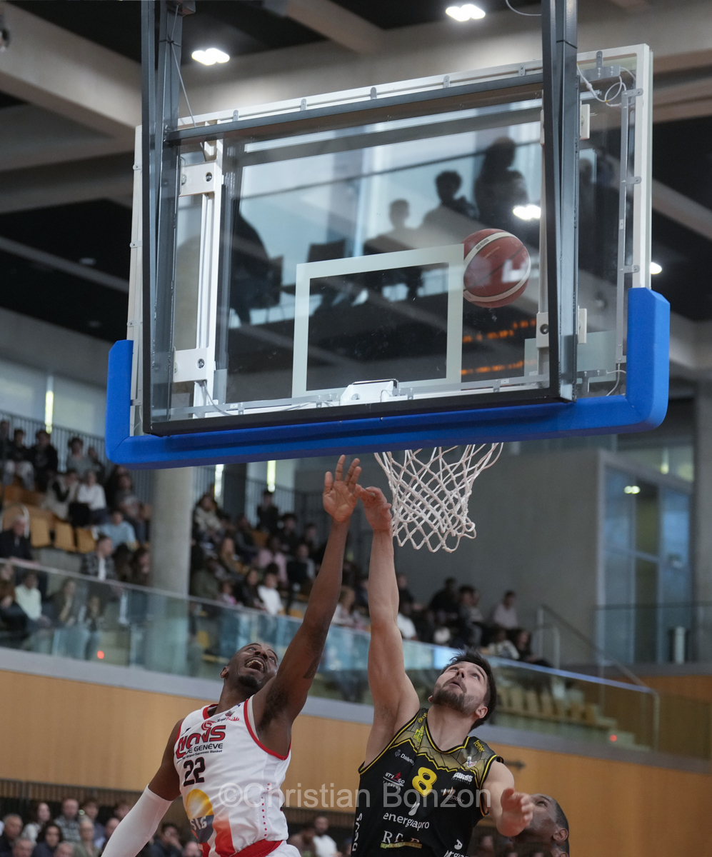 Lions de Geneve face au BBC Monthey