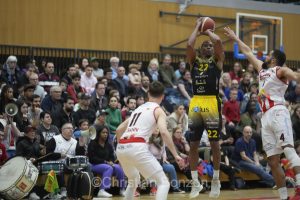 Lions de Geneve face au BBC Monthey