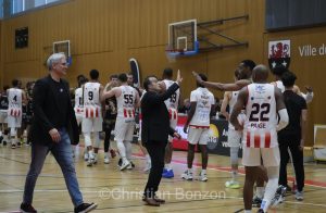 Lions de Geneve face au BBC Monthey