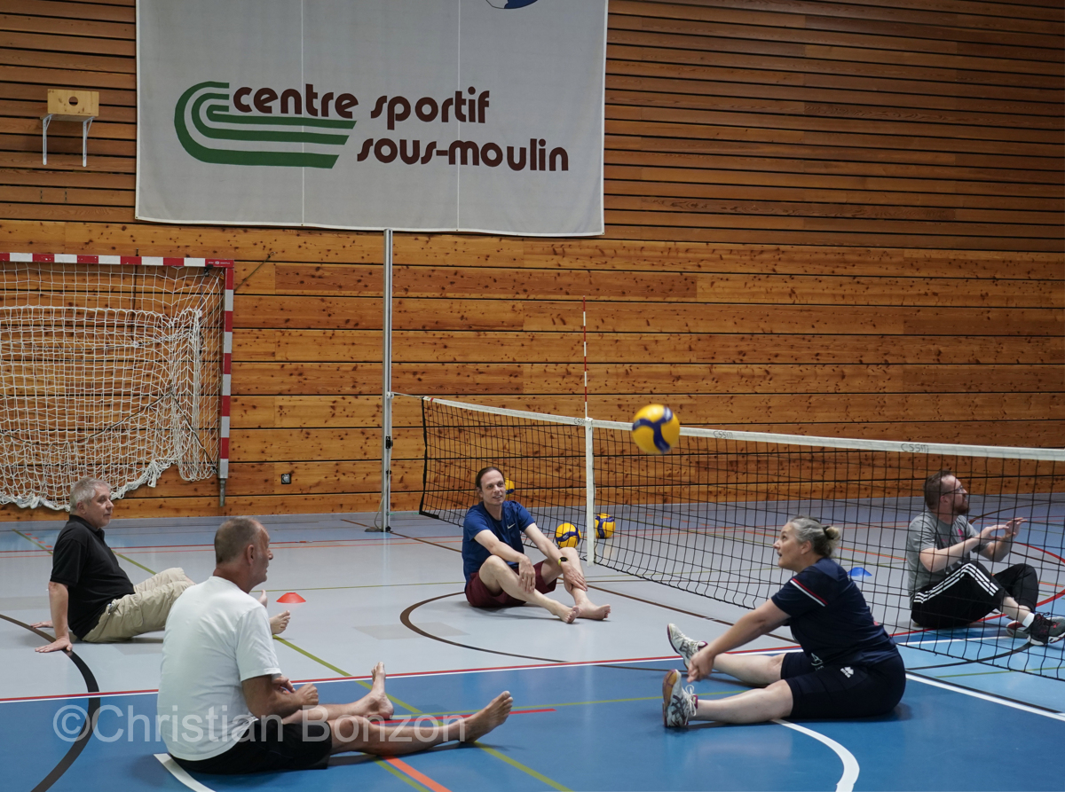 Volley-assis au Centre Sportif de Sous-Moulin