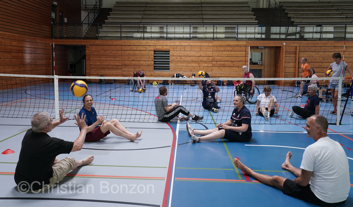 Volley-assis au Centre Sportif de Sous-Moulin