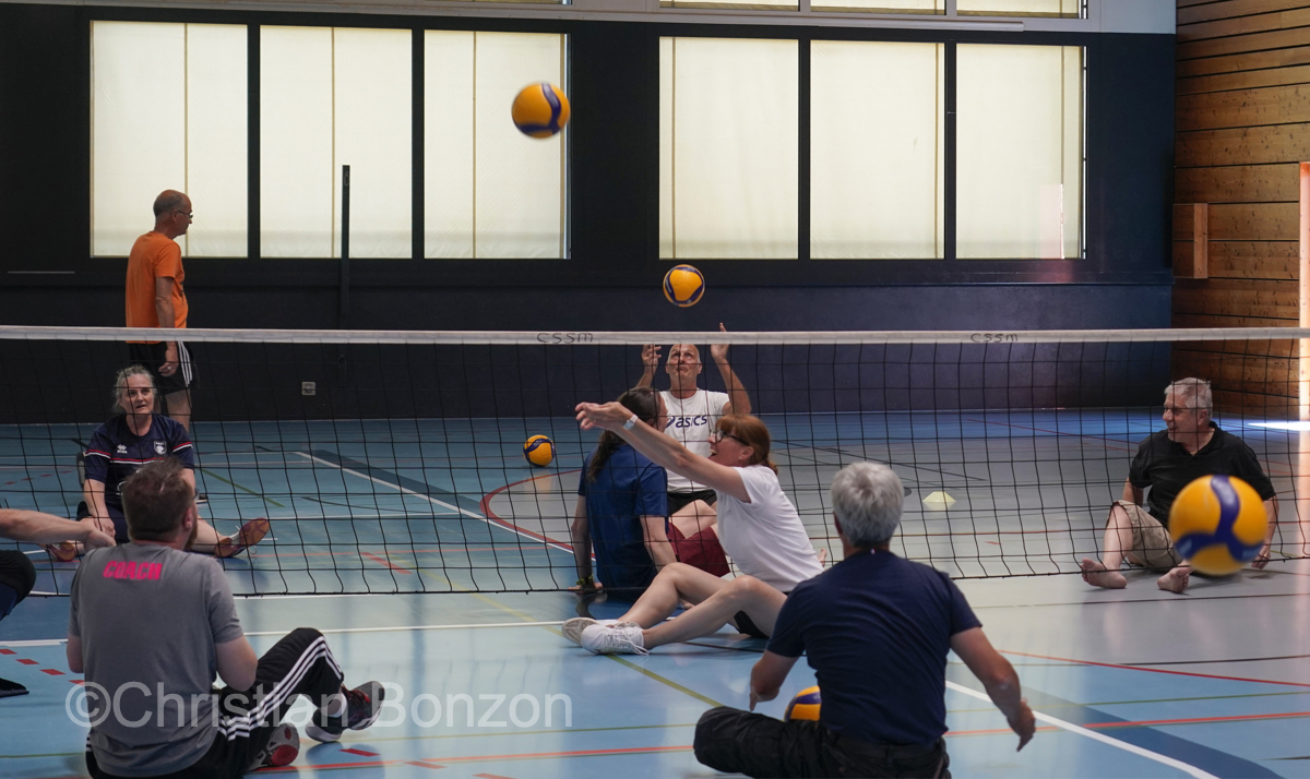 Volley-assis au Centre Sportif de Sous-Moulin