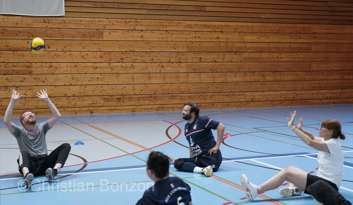 Volley-assis au Centre Sportif de Sous-Moulin