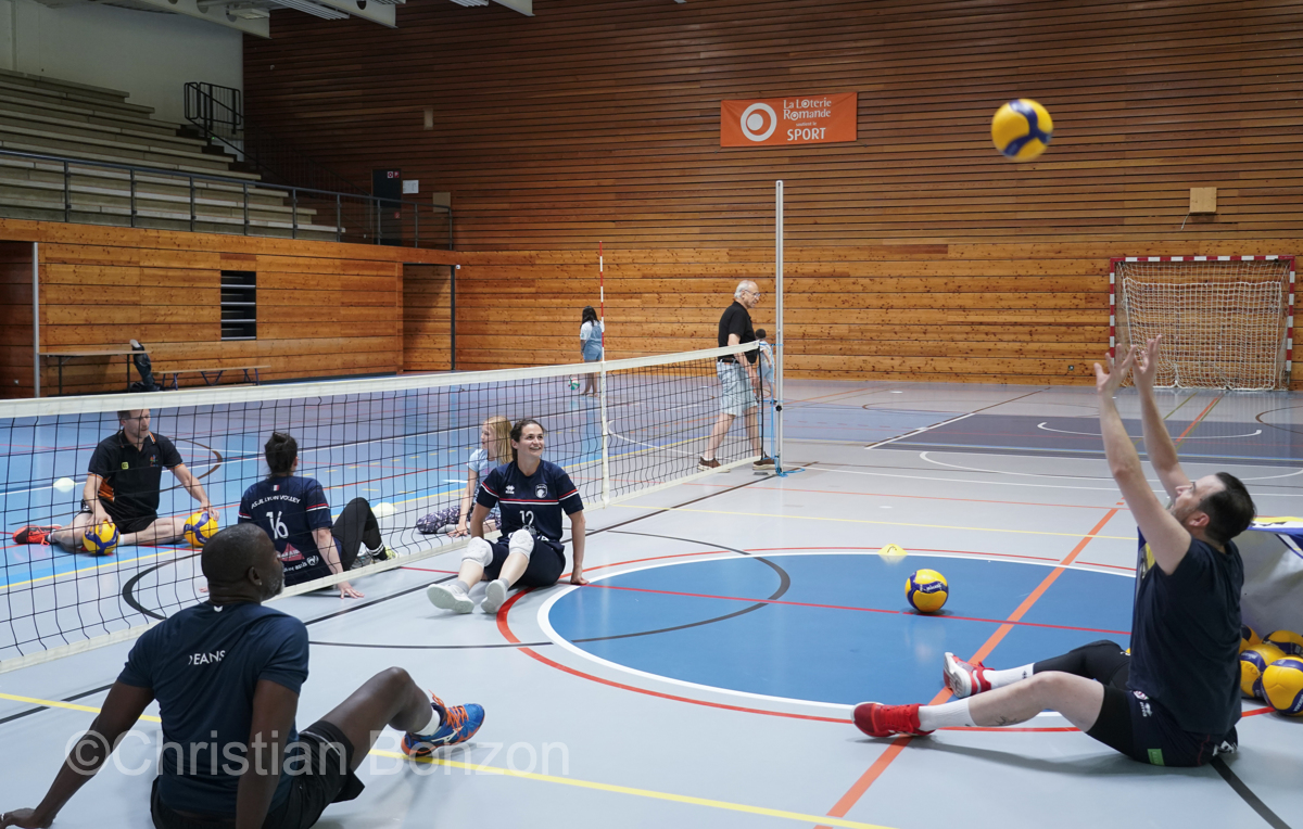 Volley-assis au Centre Sportif de Sous-Moulin