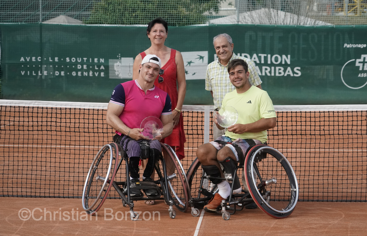 wiss Open Geneva 36me tournoi de tennis en fauteuil roulant©Christian Bonzon