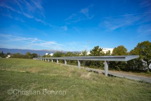 Premiere piste cyclable de Suisse _ÇÊSolar HorizonÊÈ_