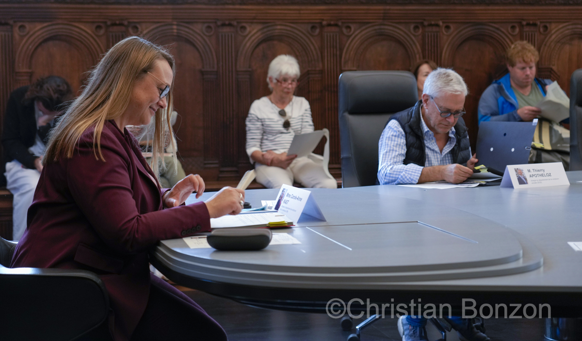 Seance fictive du Conseil dÕEtat par Madame Carole Anne-kast Conseillre dÕEtat