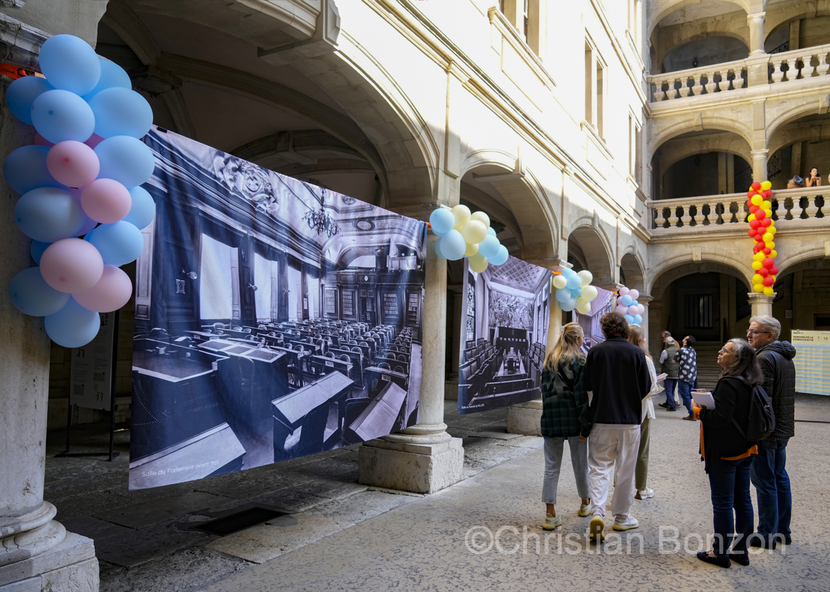 Seance fictive du Conseil dÕEtat par Madame Carole Anne-kast Conseillre dÕEtat