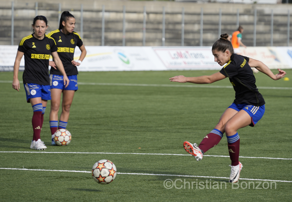 Servette Football Club Chenois Fminin FC Saint-Gall (2-1) Stade de la Fontenette(GE)