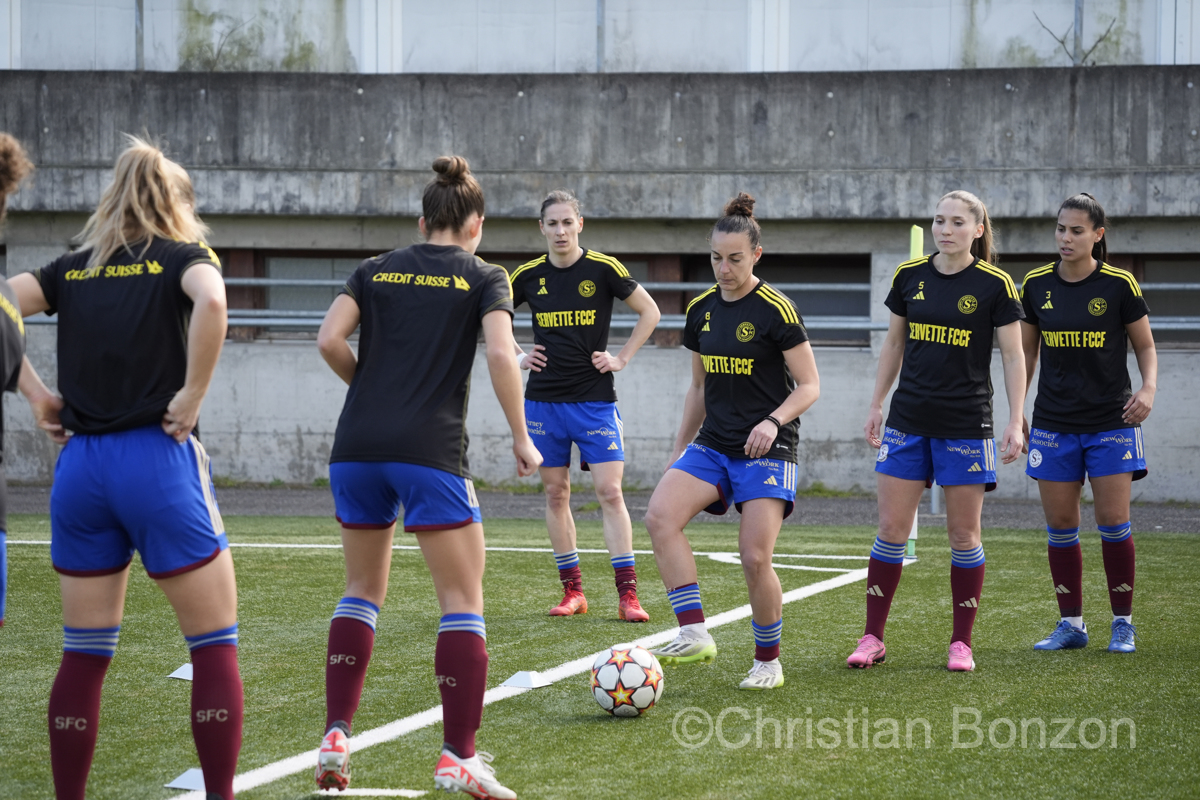 Servette Football Club Chenois Fminin FC Saint-Gall (2-1) Stade de la Fontenette(GE)