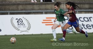 Servette Football Club Chenois Fminin FC Saint-Gall (2-1) Stade de la Fontenette(GE)