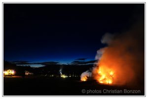 Revolte agricole suisse_ÇFeu de protestation pour lÕagricultureÈ