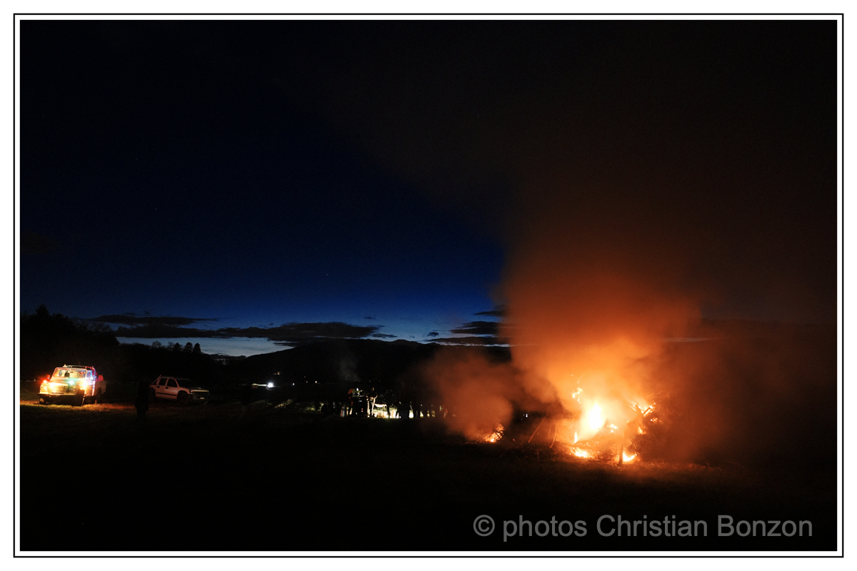 Revolte agricole suisse_ÇFeu de protestation pour lÕagricultureÈ