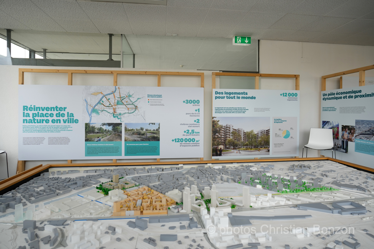 Remise a ciel ouvert de la Drize dans les secteurs Etoile et Acacias