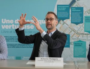 Remise a ciel ouvert de la Drize dans les secteurs Etoile et Acacias