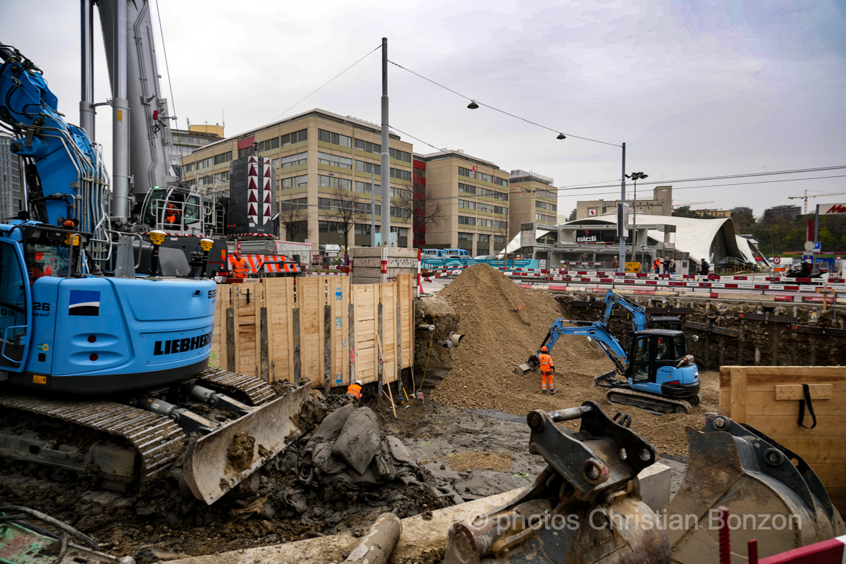 Remise a ciel ouvert de la Drize dans les secteurs Etoile et Acacias