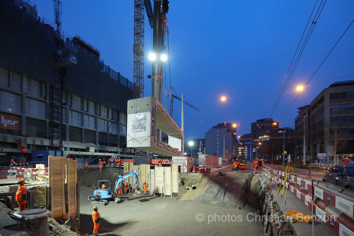 Remise a ciel ouvert de la Drize dans les secteurs Etoile et Acacias