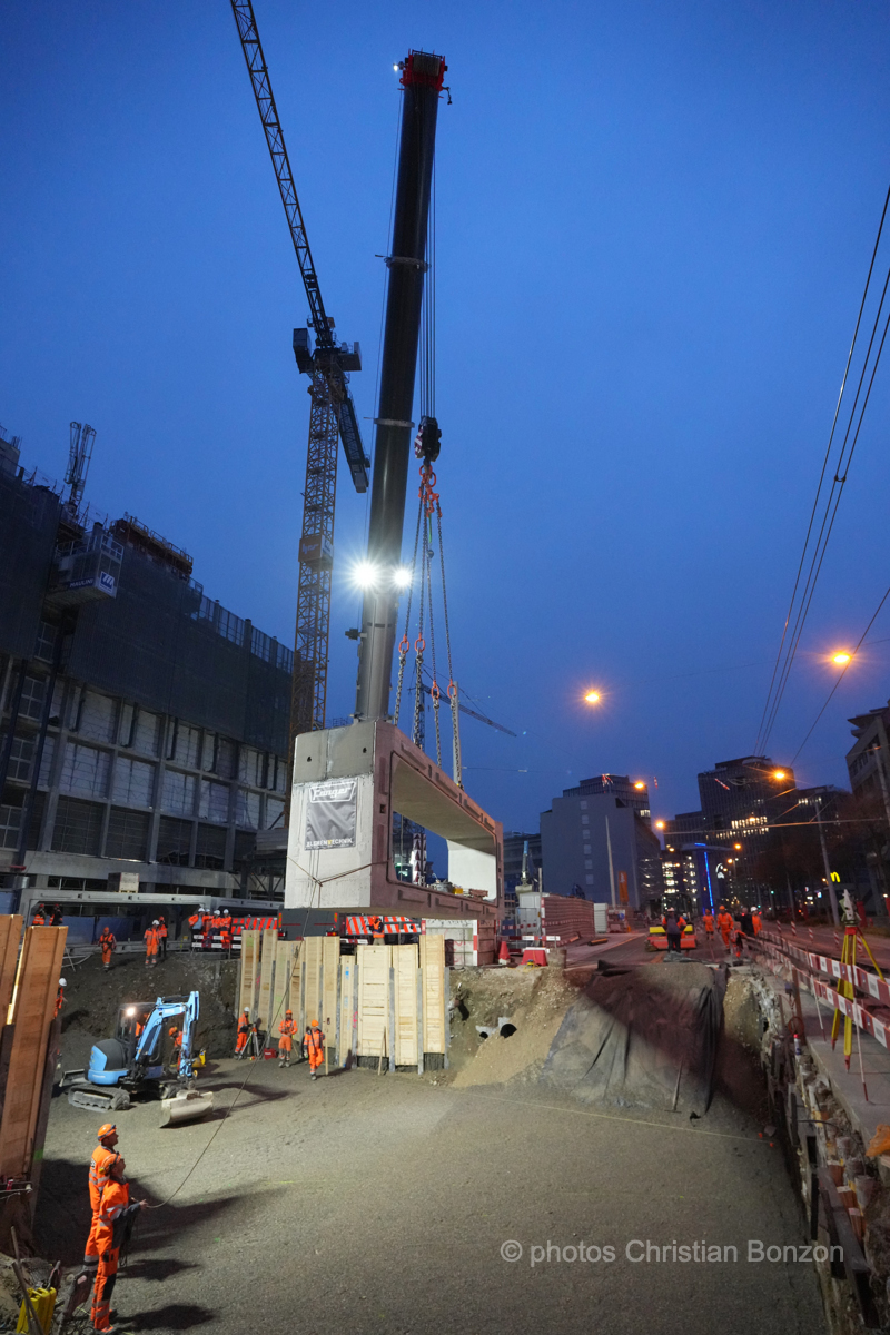 Remise a ciel ouvert de la Drize dans les secteurs Etoile et Acacias