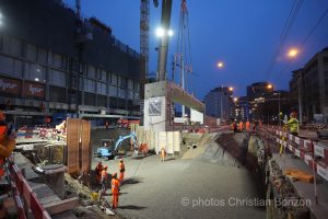 Remise a ciel ouvert de la Drize dans les secteurs Etoile et Acacias