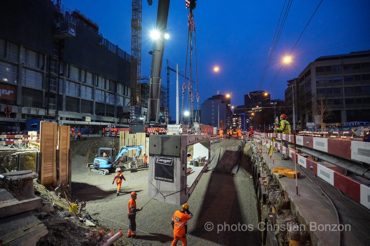 Remise a ciel ouvert de la Drize dans les secteurs Etoile et Acacias