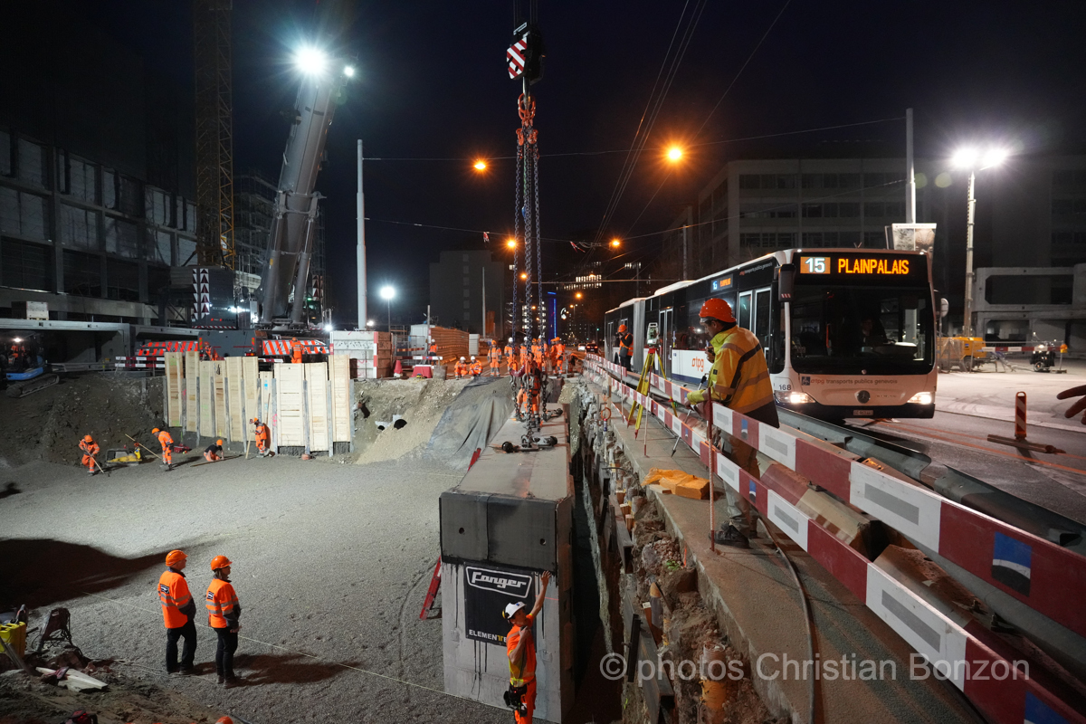 Remise a ciel ouvert de la Drize dans les secteurs Etoile et Acacias
