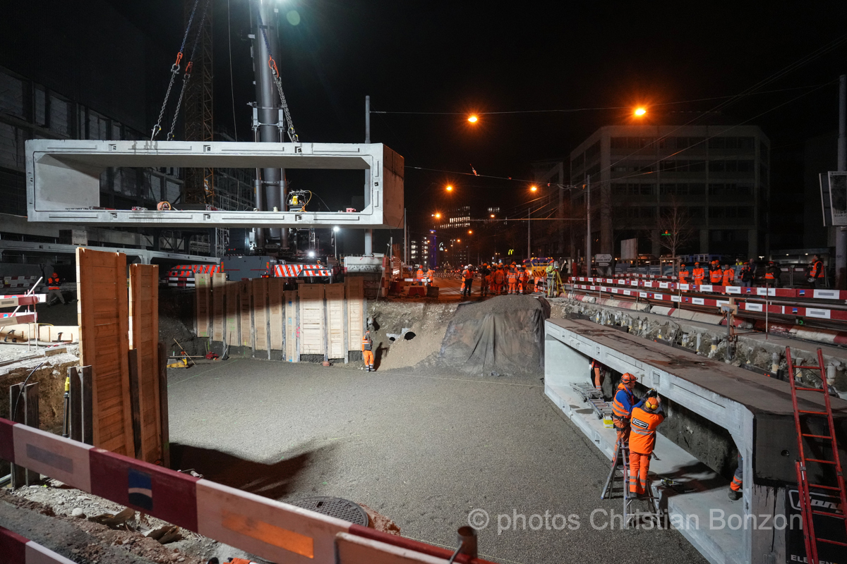 Remise a ciel ouvert de la Drize dans les secteurs Etoile et Acacias