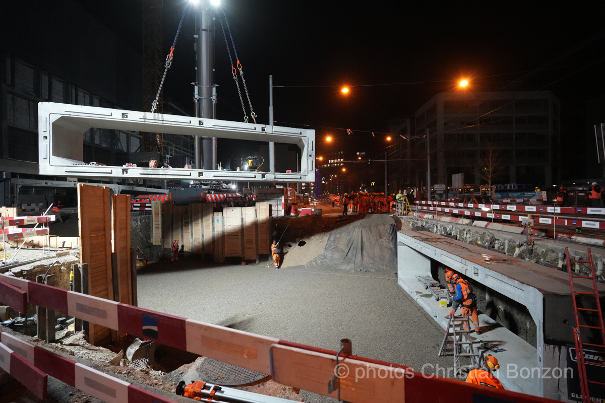 Remise a ciel ouvert de la Drize dans les secteurs Etoile et Acacias