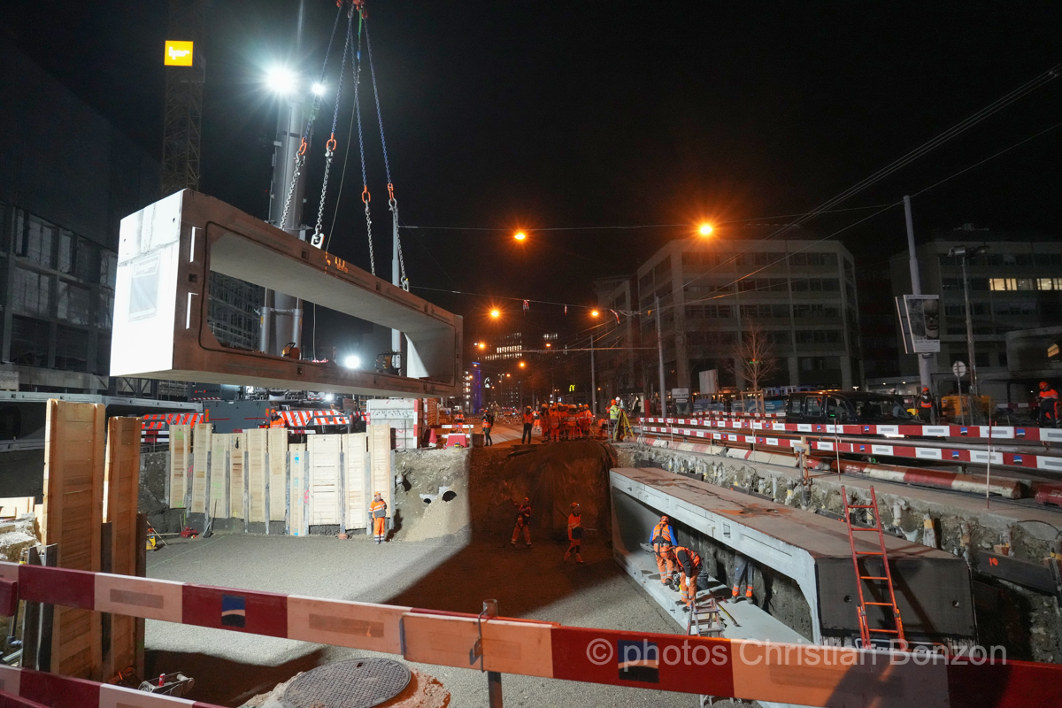 Remise a ciel ouvert de la Drize dans les secteurs Etoile et Acacias