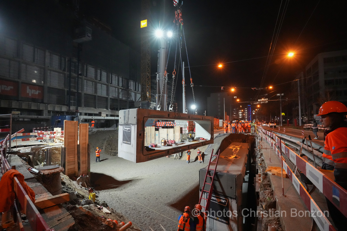 Remise a ciel ouvert de la Drize dans les secteurs Etoile et Acacias