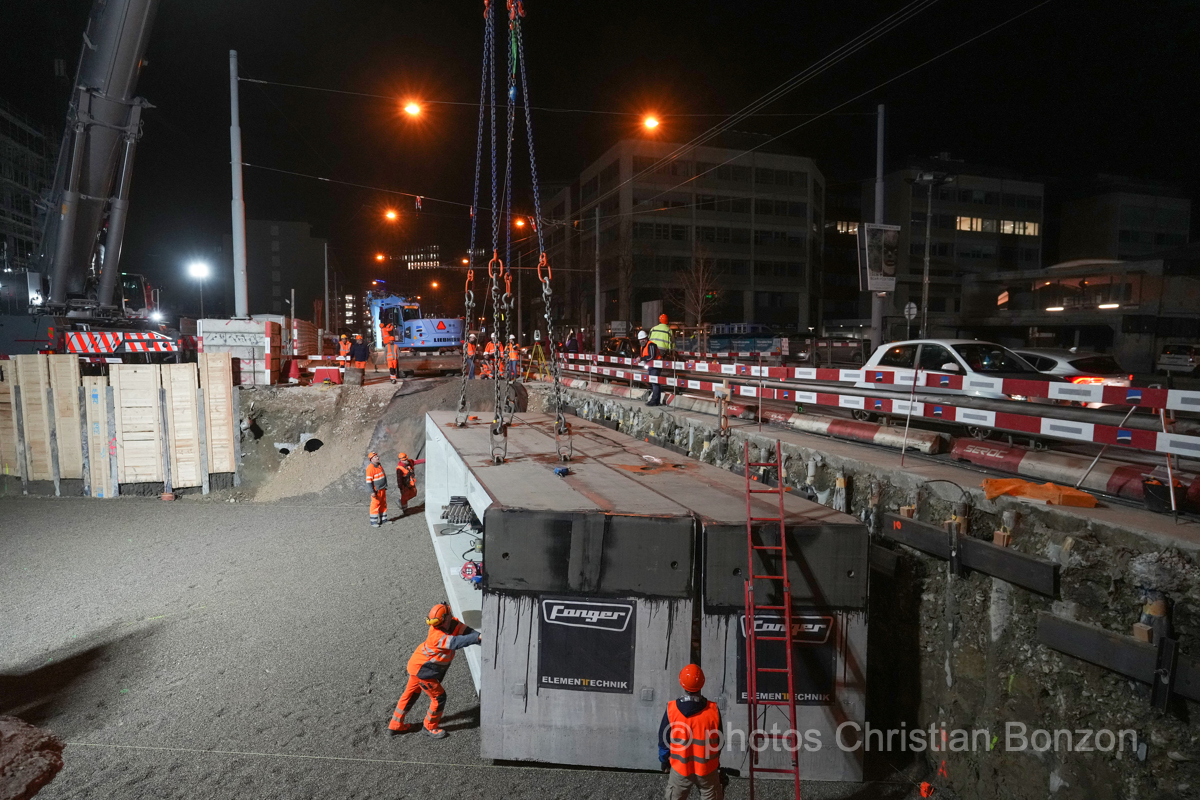 Remise a ciel ouvert de la Drize dans les secteurs Etoile et Acacias