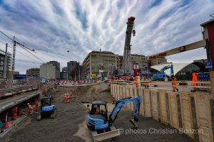 Remise a ciel ouvert de la Drize dans les secteurs Etoile et Acacias