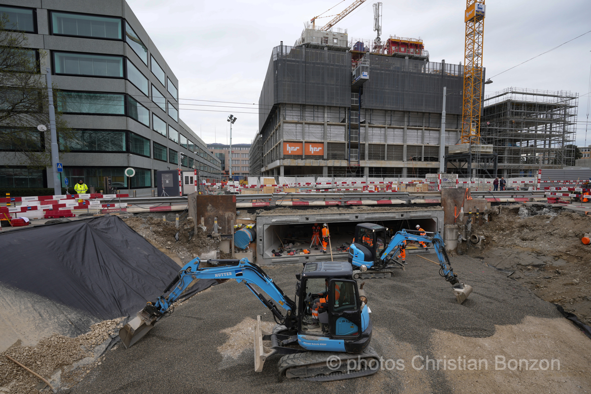 Remise a ciel ouvert de la Drize dans les secteurs Etoile et Acacias