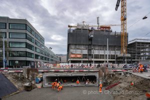 Remise a ciel ouvert de la Drize dans les secteurs Etoile et Acacias