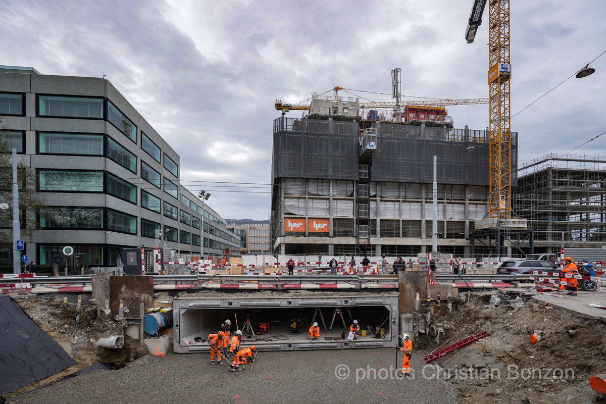 Remise a ciel ouvert de la Drize dans les secteurs Etoile et Acacias