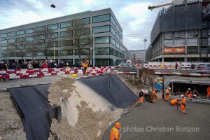 Remise a ciel ouvert de la Drize dans les secteurs Etoile et Acacias