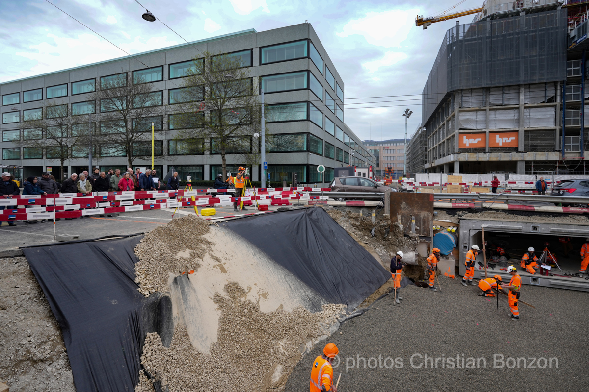 Remise a ciel ouvert de la Drize dans les secteurs Etoile et Acacias
