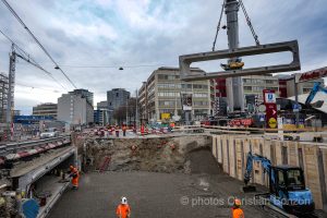 Remise a ciel ouvert de la Drize dans les secteurs Etoile et Acacias