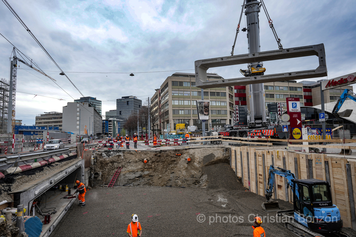 Remise a ciel ouvert de la Drize dans les secteurs Etoile et Acacias
