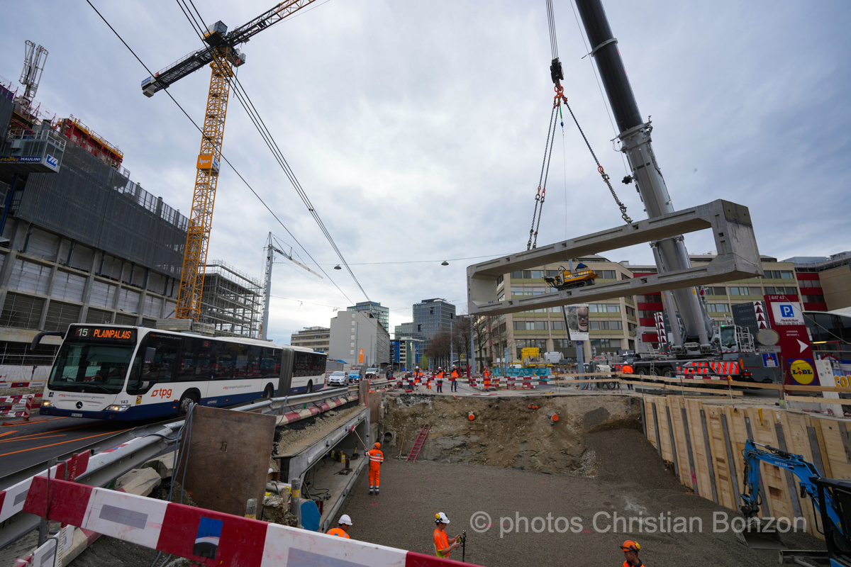 Remise a ciel ouvert de la Drize dans les secteurs Etoile et Acacias
