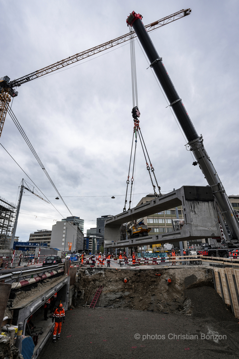 Remise a ciel ouvert de la Drize dans les secteurs Etoile et Acacias