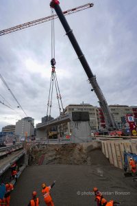 Remise a ciel ouvert de la Drize dans les secteurs Etoile et Acacias