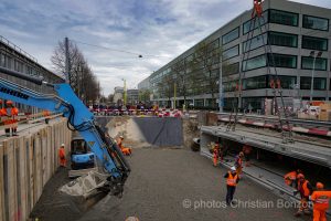 Remise a ciel ouvert de la Drize dans les secteurs Etoile et Acacias