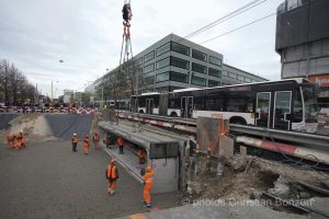 Remise a ciel ouvert de la Drize dans les secteurs Etoile et Acacias