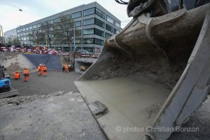 Remise a ciel ouvert de la Drize dans les secteurs Etoile et Acacias