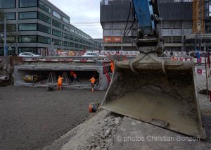 Remise a ciel ouvert de la Drize dans les secteurs Etoile et Acacias